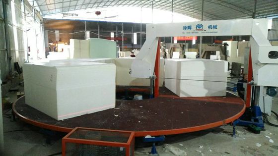 10000mm bıçak uzunluğu ve yüksek standartlı yatay daire köpük kesme makinesi