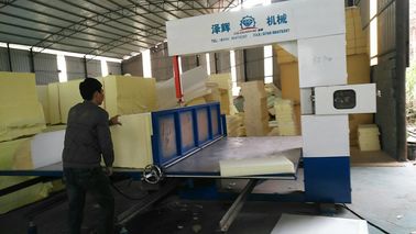 EVA ve EPE işleme için PLC kontrolü ile elektrikli dikey köpük kesme makinesi